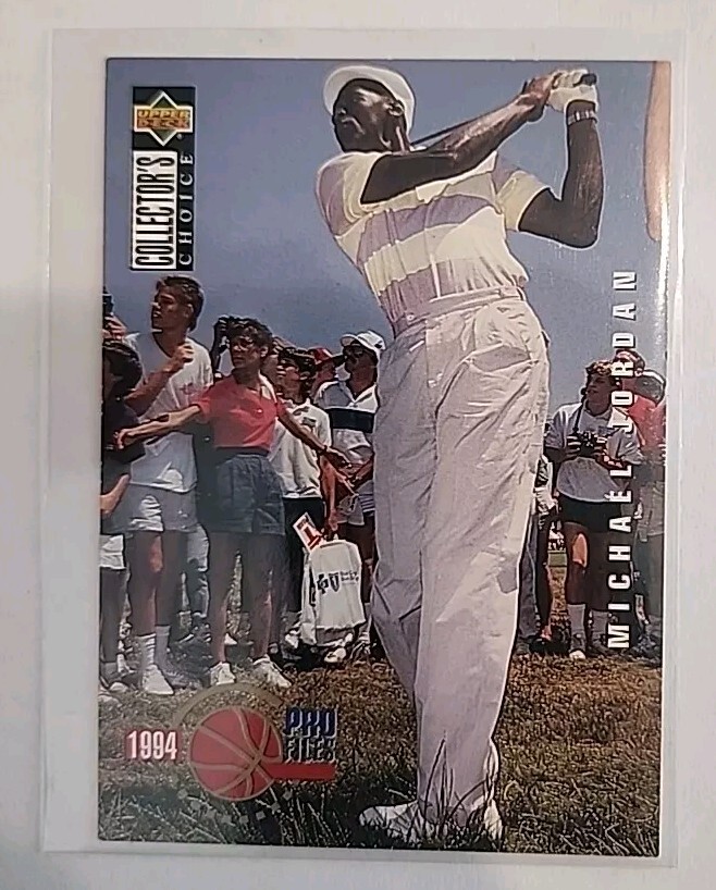 1994 Upper Deck Collectors Choice Pro Files Michael Jordan #204