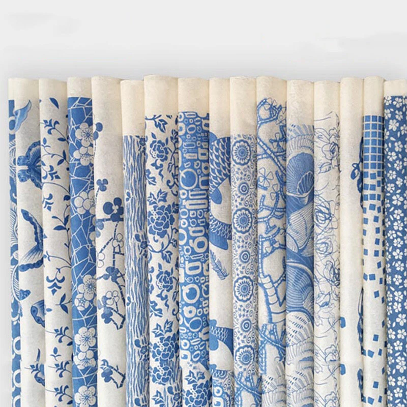 DIY Transfer Paper Pottery Ceramic Clay Decals Art Underglaze Flower Craft Decor - Image 3 of 4