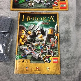 LEGO Heroica Castle Fortaan Set 3860 Buildable Board Game READ