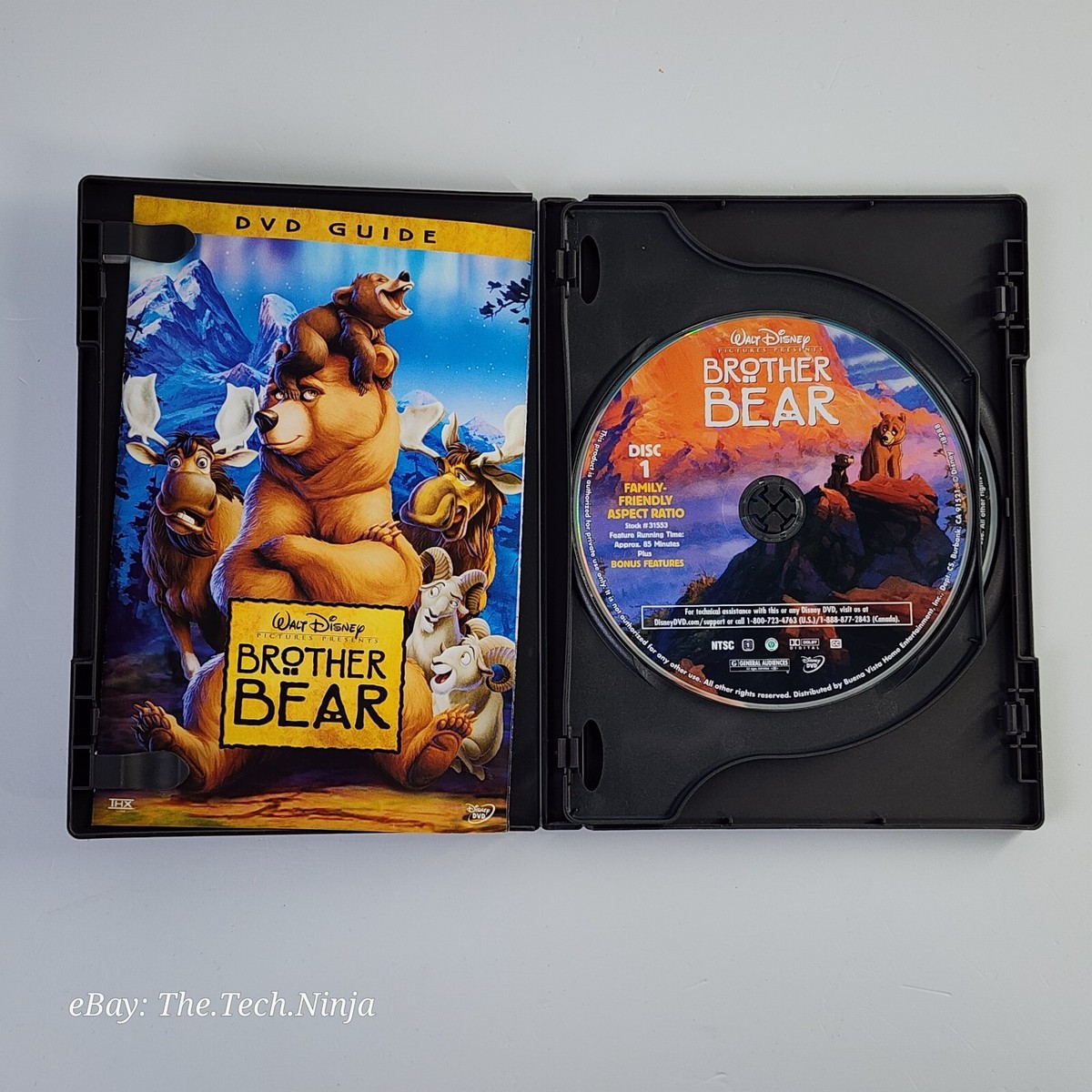 Brother Bear (DVD, 1999, Walt Disney , 2-Disc Special
