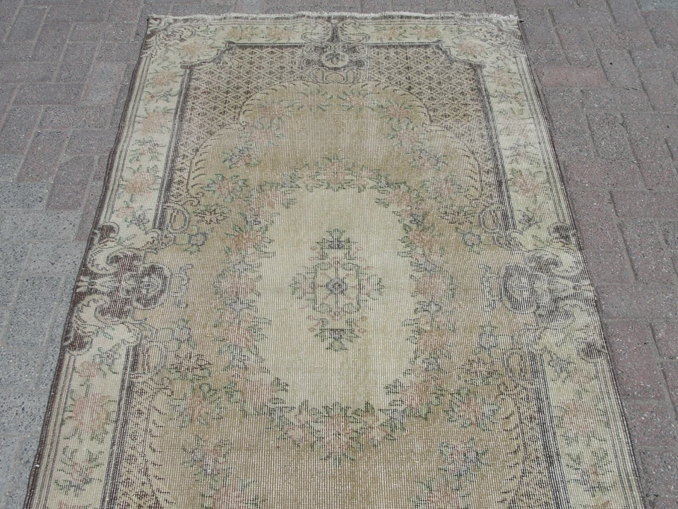 Living room Turkish Rug, Large Rug, - Image 3 of 4