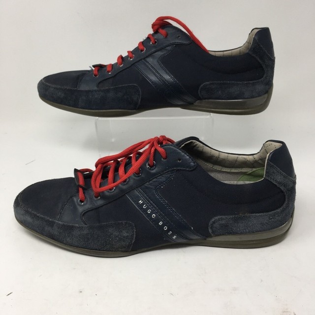 hugo boss lace up trainers