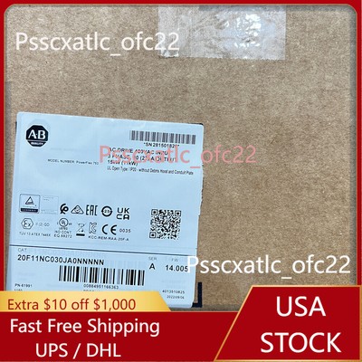 NEW~ Allen Bradley  Powerflex 753 15kw AC Drive 20F11NC030JA0NNNNN