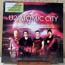 U2 Atomic City (7'' Vinyl) - NEW SEALED hype sticker damaged
