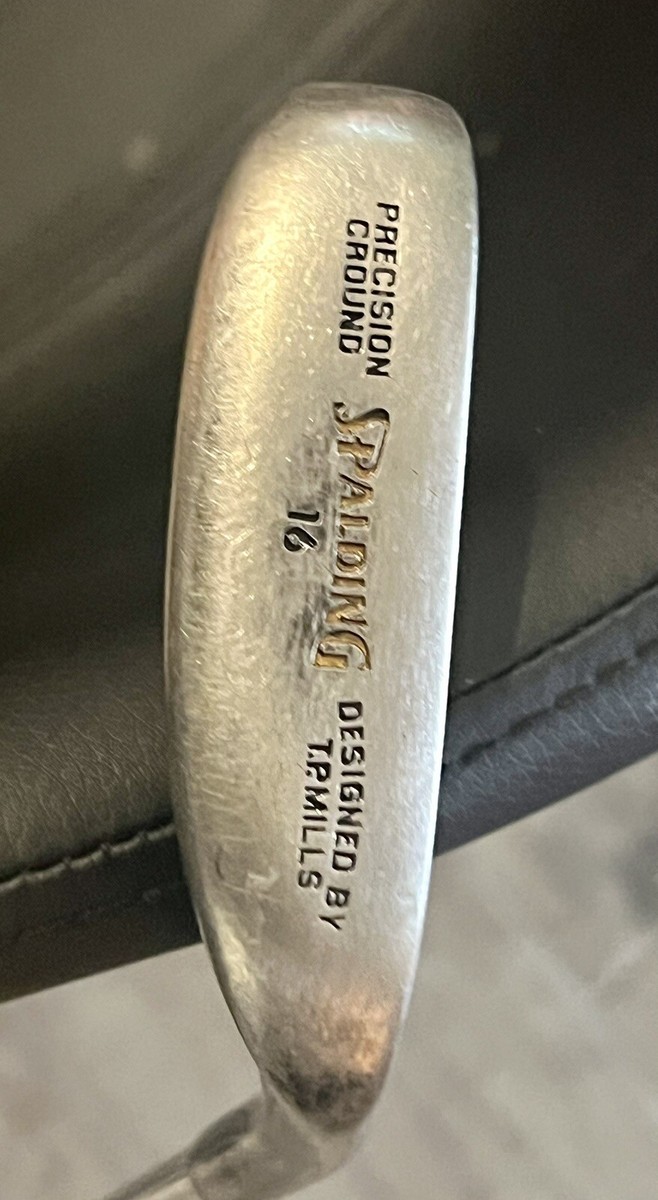 SPALDING T.P.M TOUR SERIES 16 パターヘッドカバー無 Spalding TPM 16 Tour Series Putter - Precision Ground TP