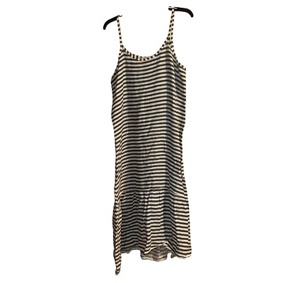 Francesca Bettini Linen Striped Dress Sleeveless Casual Made in Italy L | eBay Francesca Bettini Linen Striped Dress Sleeveless Casual Made in Italy L | eBay
