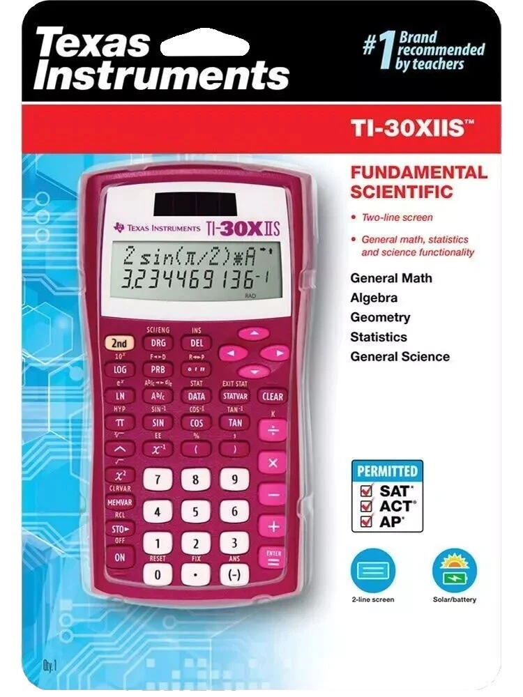 Texas Instruments Solar Calculators