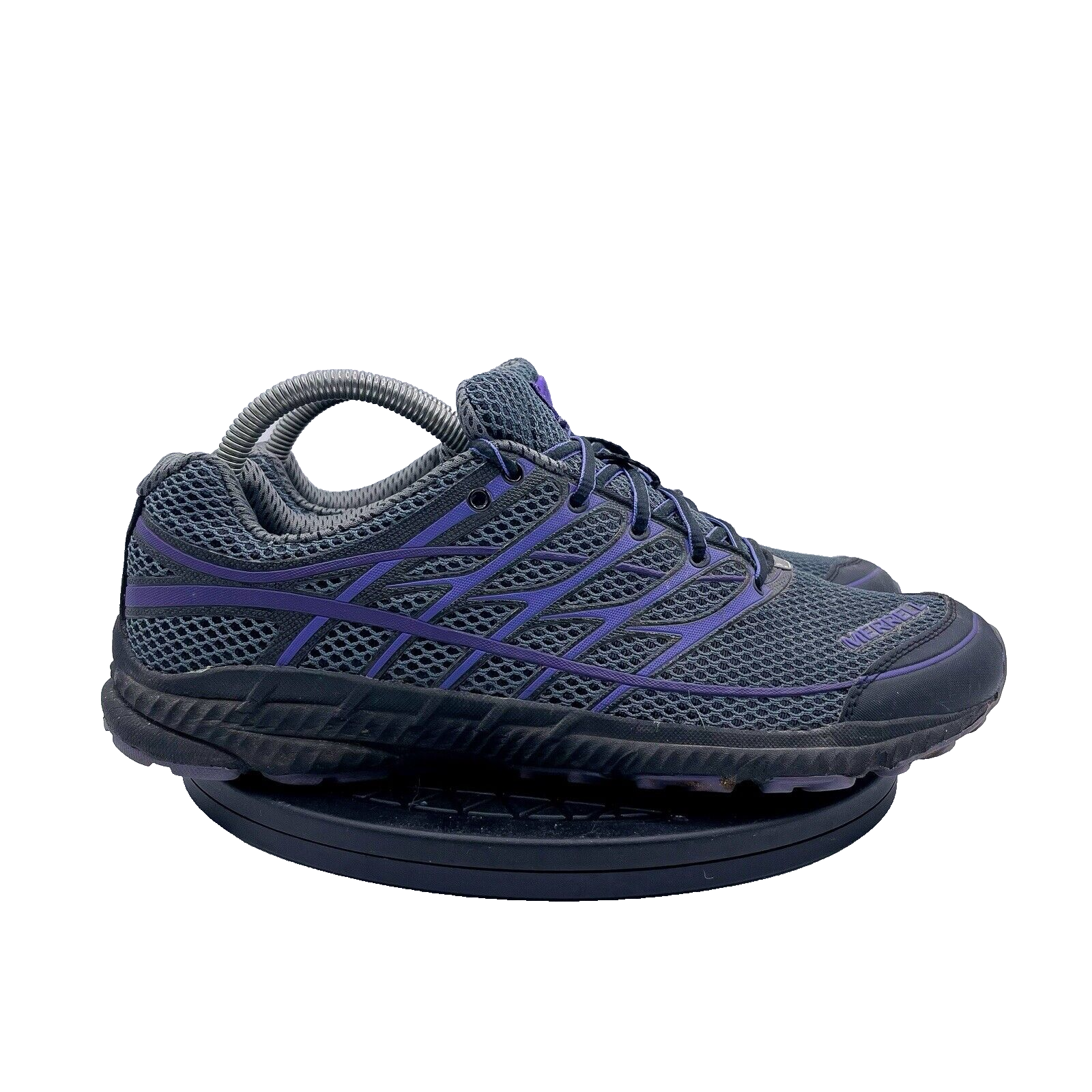 Scarpe da trail running Merrell Bare Access da donna grigio pueple suola Vibram taglia 10
