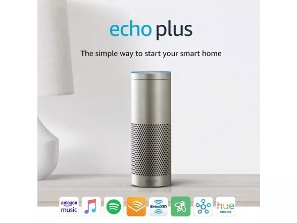 Echo Plus 1st Generation with built-in Zigbee Hub for home