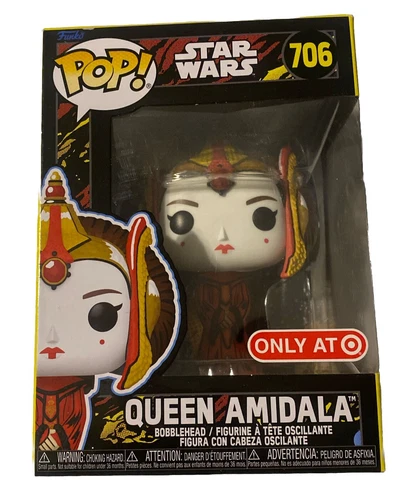 Funko Pop! Vinyl: Star Wars Queen Amidala (Retro)  (Exclusive) #706 New In Box