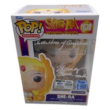 MELENDY BRITT Signed SHE-RA LE WonderCon Exclusive Shimmer Funko POP JSA COA
