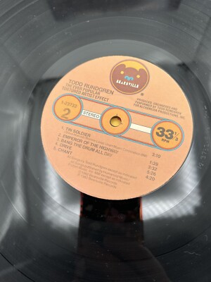 Todd Rundgren The Ever Popular Tortured Artist Effect Vinyl LP