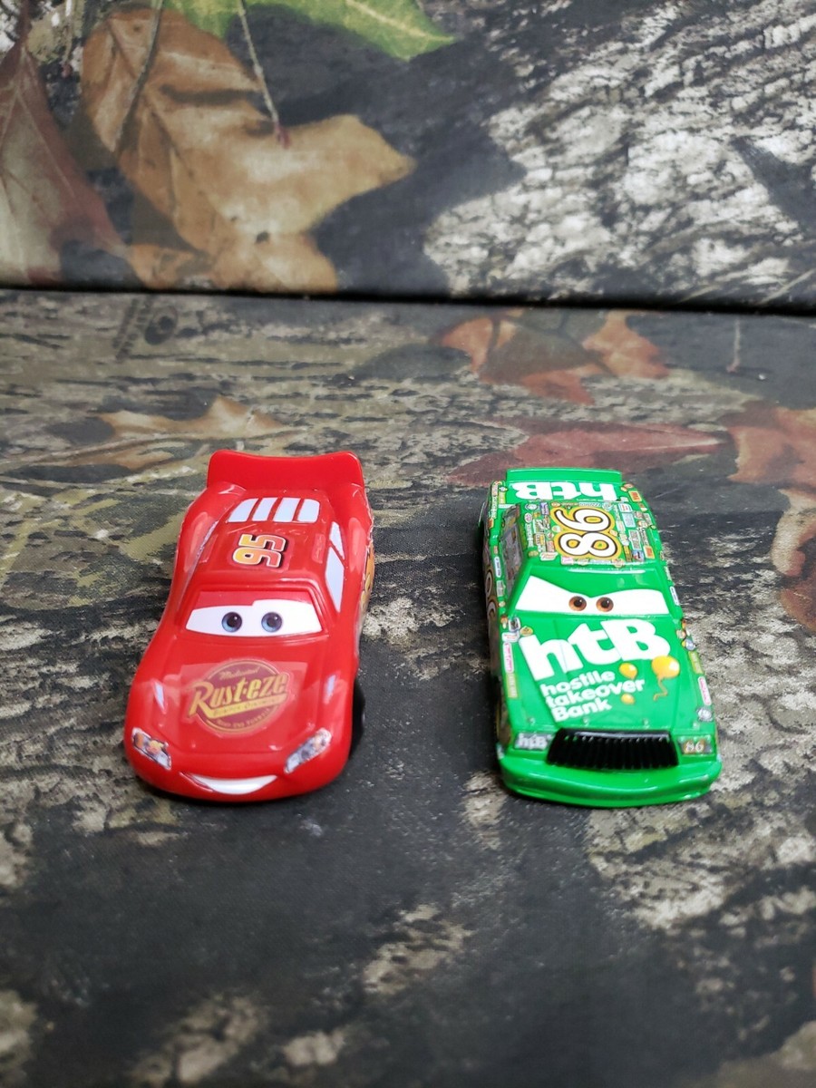 Disney Pixar Mattel Cars htB Hostile Takeover Bank #86 & Rusteze