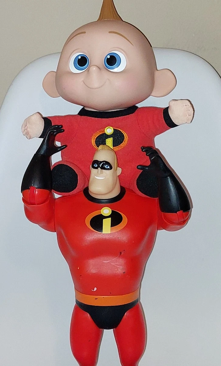 Disney Pixar Mr. Incredible and Baby Jack. Jack Talks and turns Red When mad