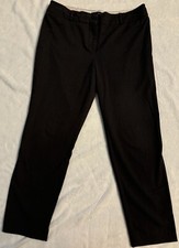 Liz Claiborne Womens Dress Pants Size 10 Charcoal Gray Career Business Wear