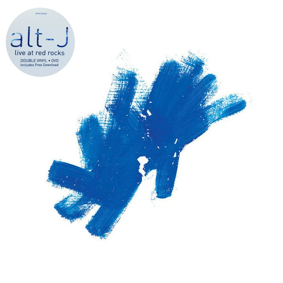 ALT-J LP x 2 Live At Red Rocks Double BLUE Vinyl + DVD + Downloads New SEALED - Image 3 of 4