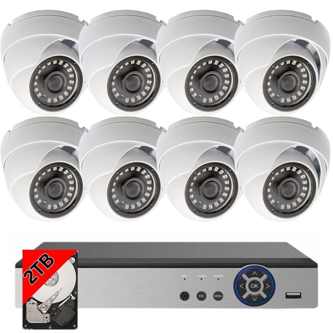 Evertech Channel Night Vision Outdoor Home CCTV Security Camera