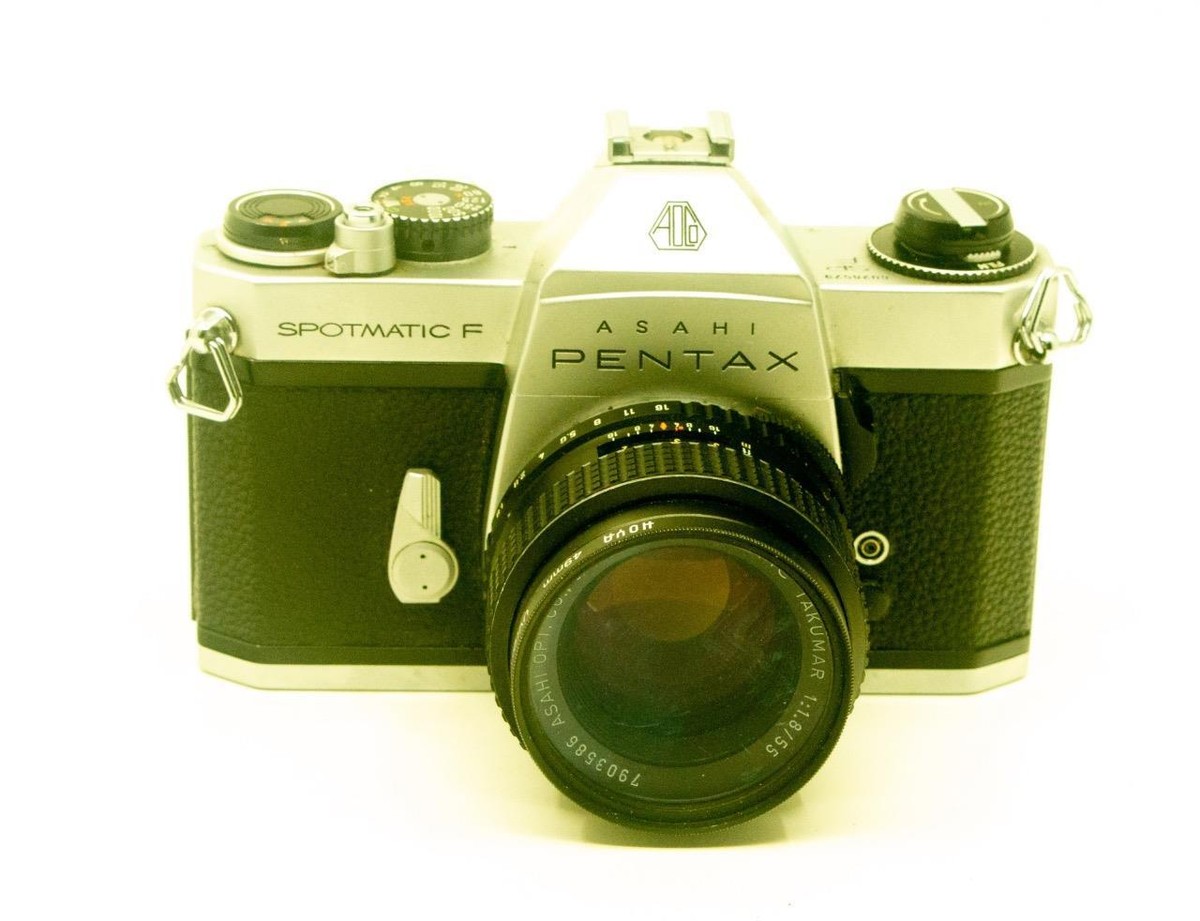 ASAHI PENTAX SPOTMATIC F 本体 SMC TAKUMAR ASAHI PENTAX SPOTMATIC F W/ SUPER FAST TAKUMAR 1:1,8/55mm LENS