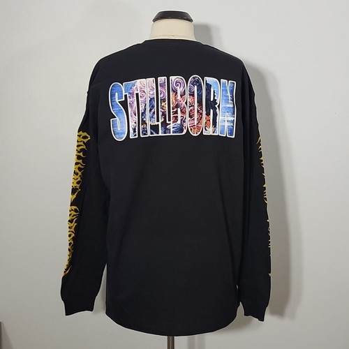 MALEVOLENT CREATION Stillborn M MEDIANA Camiseta Manga Larga Negra Para Hombre Banda Logo - Imagen 3 de 7