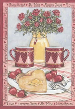 Saltbox illustrations - Valentine's Day Card with Envelope - HEART AND SOUL