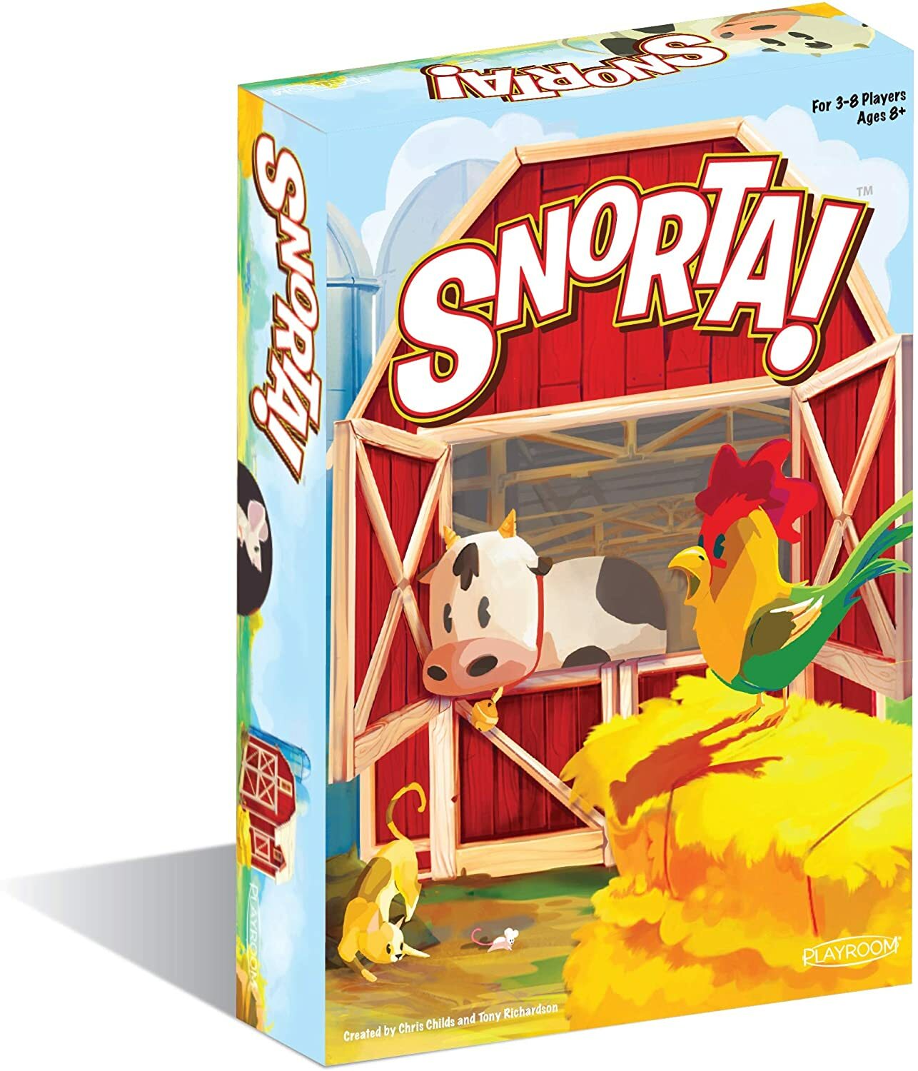 Snorta 2020 Edition Family Animal Sound Card Game Playroom UPE 66701 Party Farm
