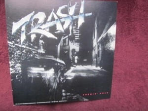 Trash 1985 Burnin' Rock 12x12 Promo Cover Flat Poster Taylor Mocadem Ball Metal
