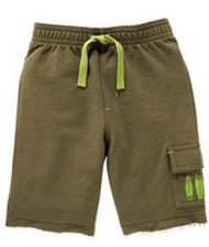 NEW Gymboree GLOBAL SURF SIZE 4  GREEN SurfBoard PANTS / SHORTS - BOYS