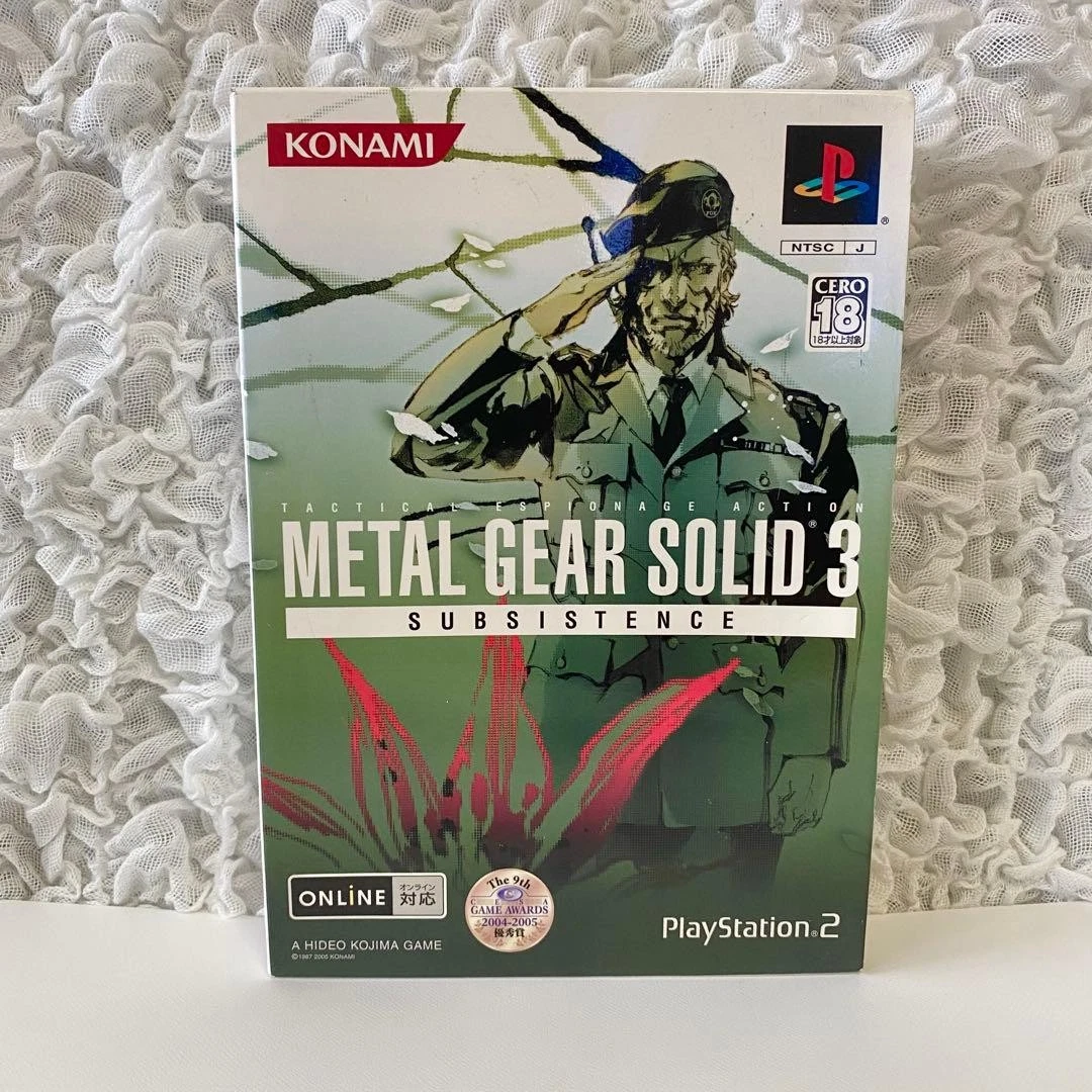 Metal Gear Solid 3: Subsistence NTSC-J (Japan) Video Games for