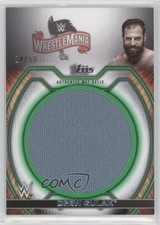 2021 Topps WWE Undisputed Superstar Mat Relics Green 24/50 Drew Gulak #M-DG 06bg