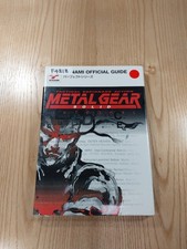 Metal Gear Solid Integral Guidebook PS1 Used with Wear Free Shipping