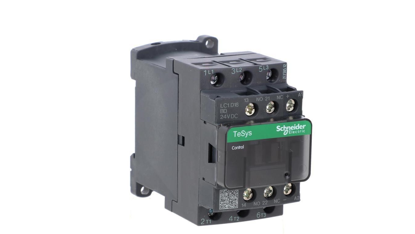 Schneider Electric Lc1d18bd Contattore 1 Na, 1 Nc 7.5 Kw Con Protezione Da Sovratensione 1 Pz. - Immagine 4