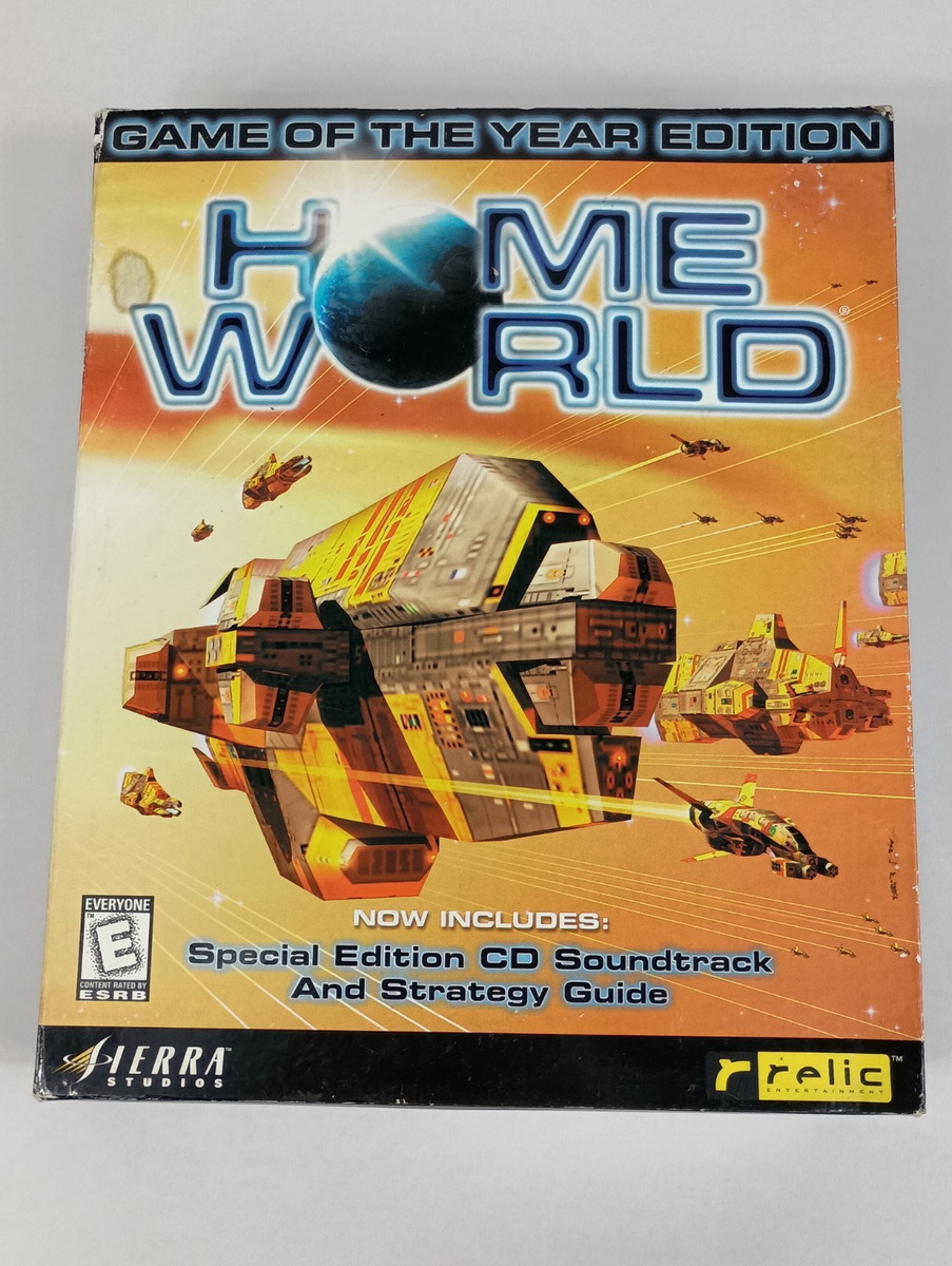 Home World PC Big Box CD Game, Complete - GOTY Edition 2000 for