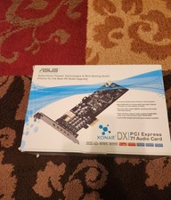 ASUS XONAR DX/XD/A 7.1 PCIe Dolby Home Theatre Sound Card PCIe - High Profile