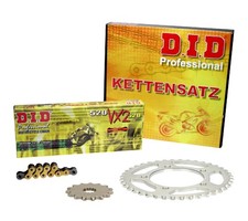 Kit catena DID ORO SUZUKI LTR 450 QuadRacer (QuadRacer R450), 06-12; RIET extra