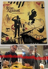RISE AGAINST SIGNED APPEAL TO REASON VINYL ALBUM TIM MCILRATH +3 w/EXACT PROOF