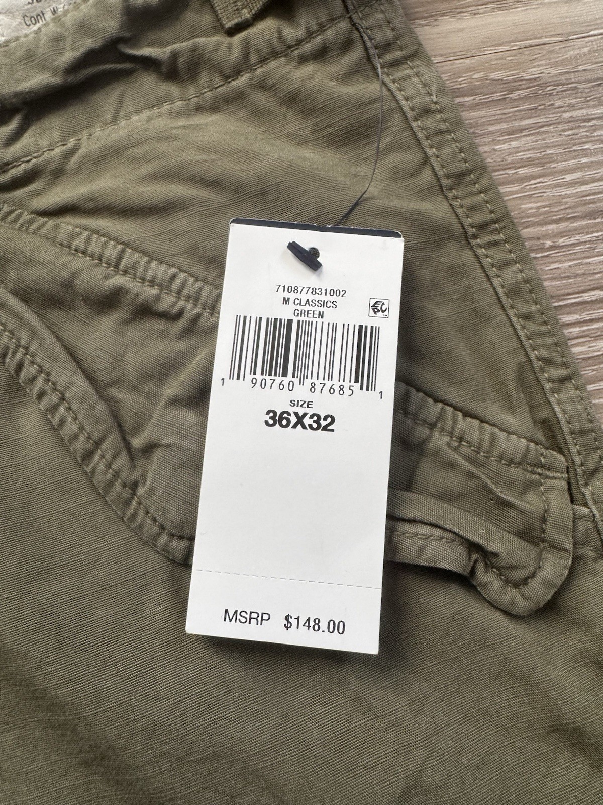 Bnwts Polo Ralph Lauren Slim Fit Utility Surplus Cargo Pants $148 Olive 36x32