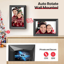 Frameo Wifi Digital Picture Frame, 10.1" Digital Photo Frame 32G Memory with...