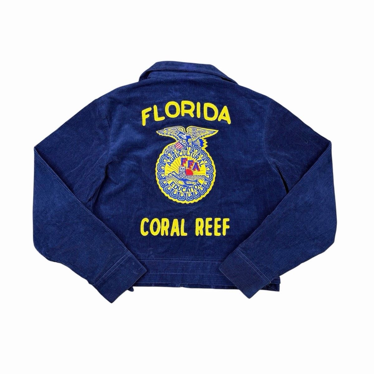 80s FFAジャケット ノースカロライナ州 Vintage 80s FFA Coduroy Farmers Agricultural Education Florida