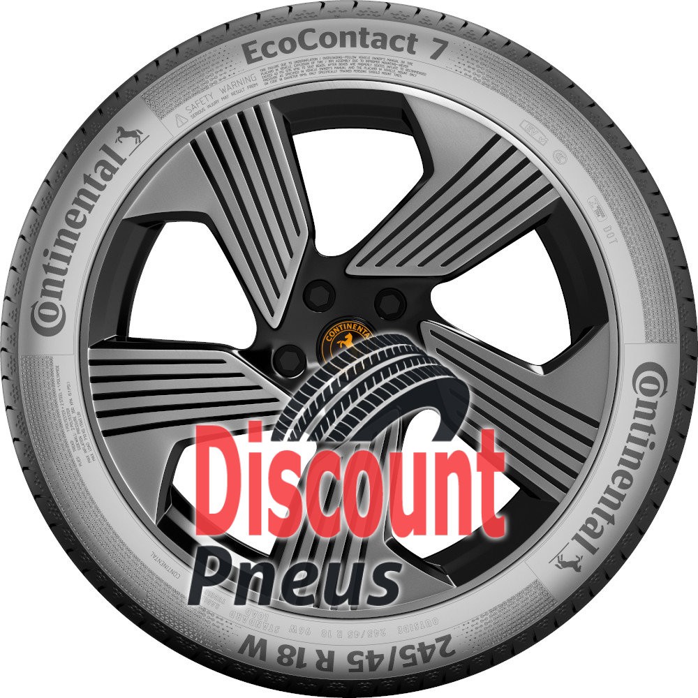 Pneu Continental EcoContact 7 195/60 R16 évite les rayures de jante contre les trottoirs