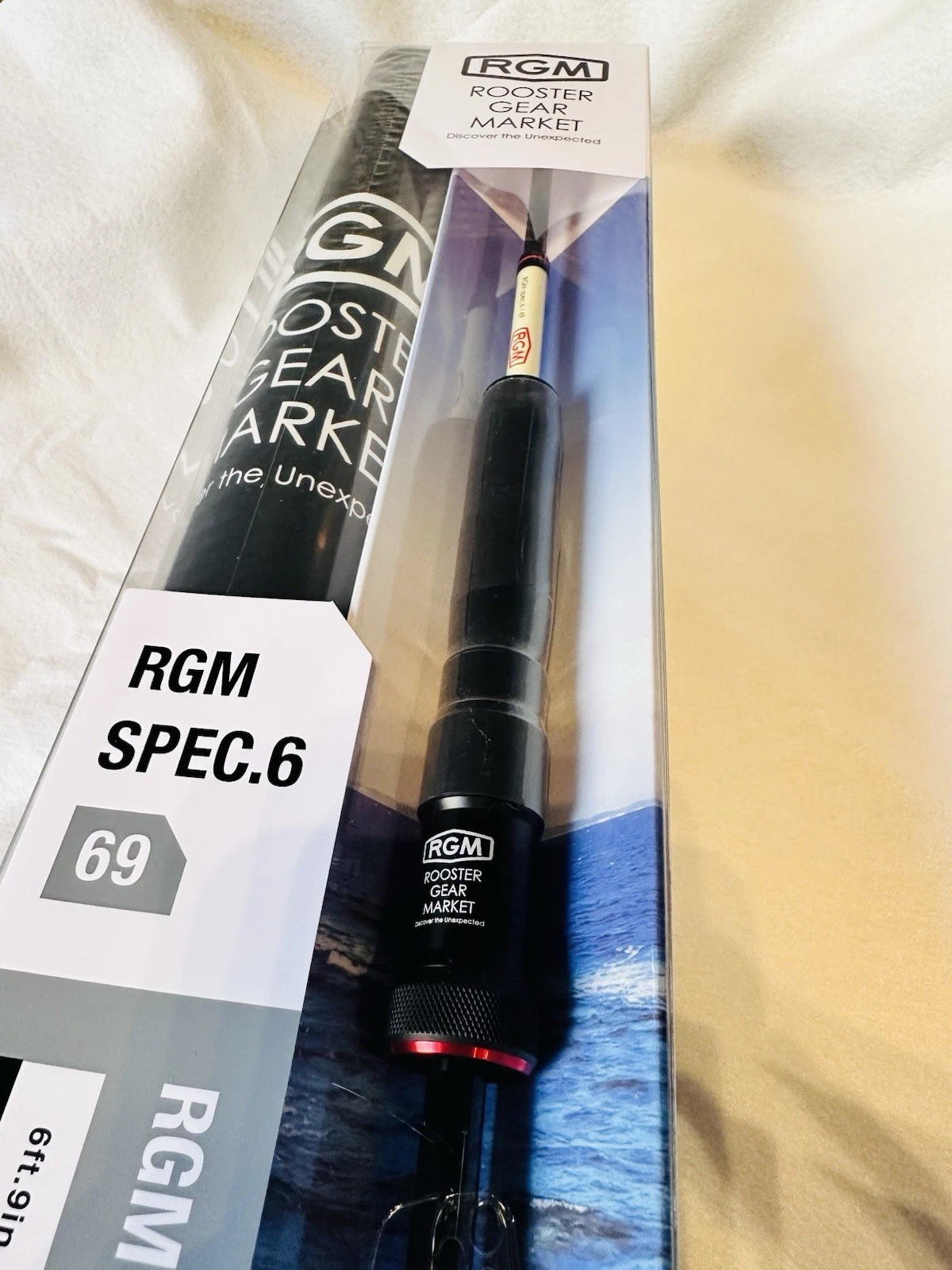 [BNIB] JACKALL RGM SPEC.6/69 Black Travel Pack Rod 6'9" Light Genuine Japan