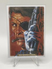 Marvel Masterpieces '92 Platinum - Canvas - Nick Fury - 64 RARE SSP