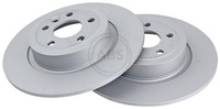2X A.B.S. Bremsscheibe Beschichtet 18488 FüR Range Rover Evoque Landrover L538