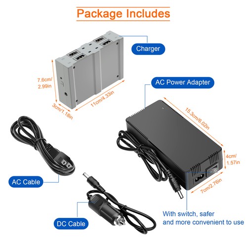Charger Battery Maintainer Charge Manager Drone Accessories For DJI AVATA - Photo 6 sur 8