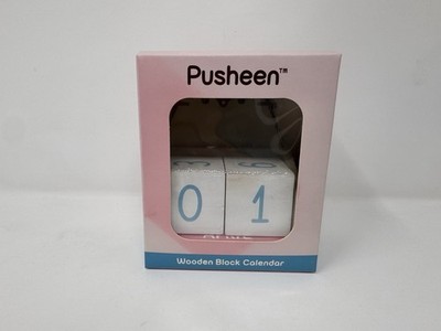 Pusheen Box Spring 2019 Wooden Block Calendar New In Box