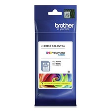 Brother LC3035Y 5000 Page-Yield INKvestment Ultra High-Yield Ink - Yellow New