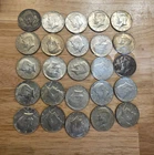 40% Silver Kennedy Half Dollar  lot of 22  40% silver  65 - 69 under spot