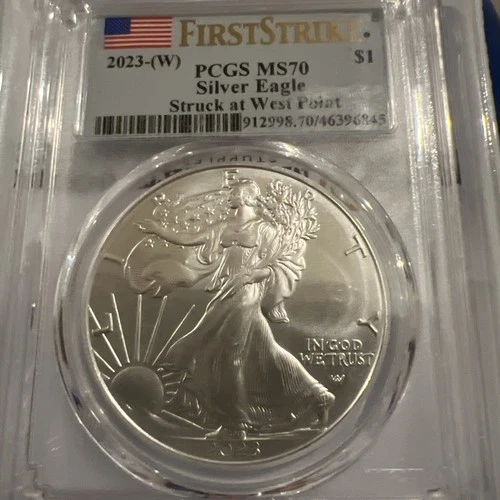 2023-(W) American Silver Eagle MS-70 PCGS (FirstStrike) WP MINT