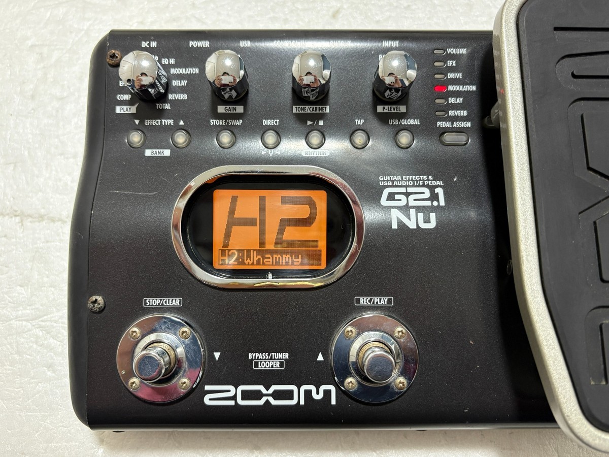 Zoom G2.1Nu Multi Effects Guitar Effect Pedal Used from Japan | eBay