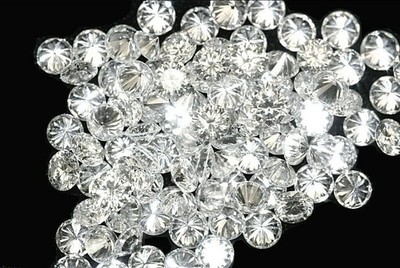 1 Ct Natural White Diamond Round Cut 2 MM 30 Pcs VVS1 D Grade IDGL Certified C3