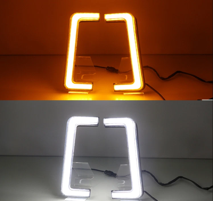 Передняя решетка светодиодные дневные ходовые огни для Ford F150 2010-2015 2 шт. - Изображение 3 из 4